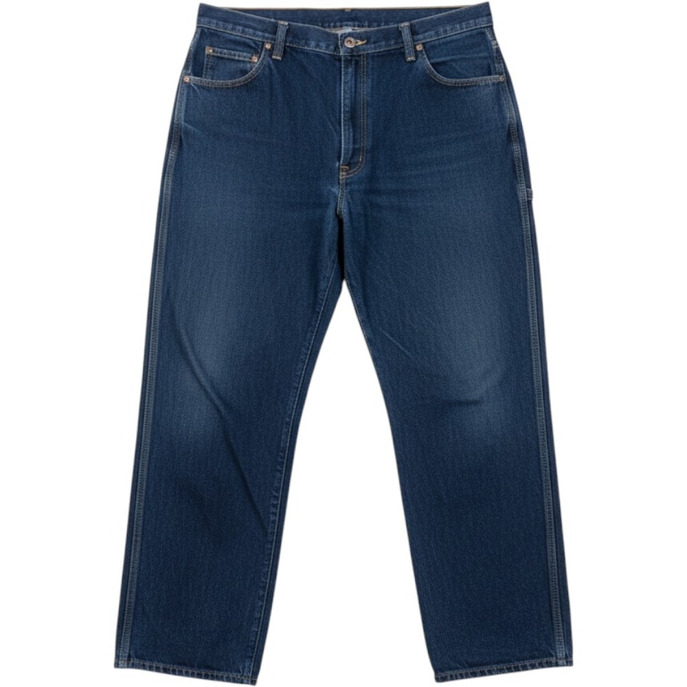 Cintas Jeans Mens 44x32 Blue 394 Denim Straight Leg Workwear Pants 394-83